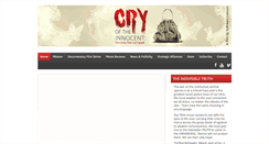 Desktop Screenshot of cryoftheinnocent.com